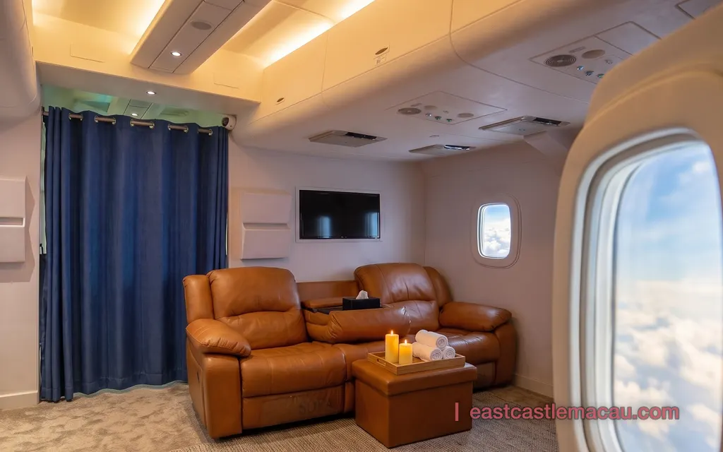 東方皇堡澳門飛機艙情景房